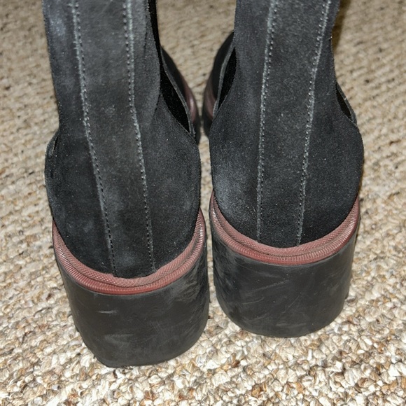 Antonio De Faria Women’s Chelsea Suede Boots Size 9 - Picture 7 of 10
